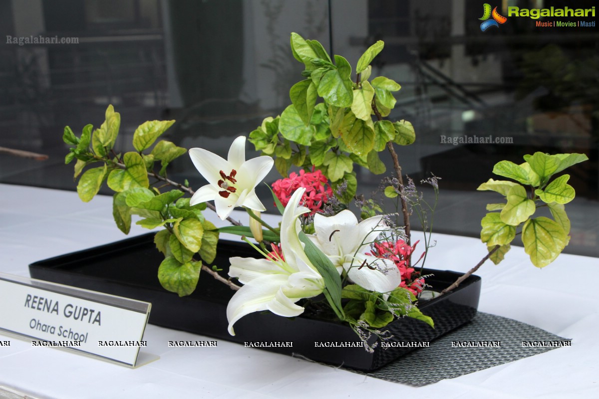 Festivals of India - Poola Panduga by Ikebana International Hyderabad Chapter