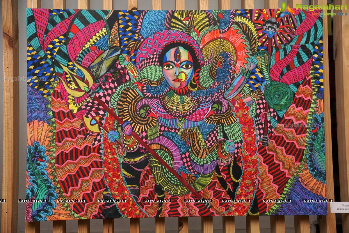 Without Acid - A Solo Exhibition by Malavika Reddy at The Gallery Cafe