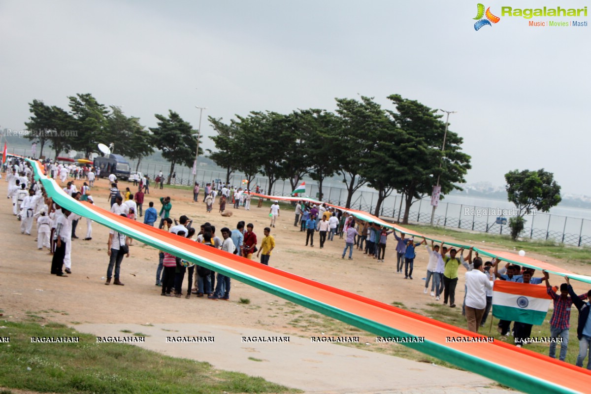 Gandhi Jayanthi Celebrated as Khadi Day at People's Plaza, Hyderabad