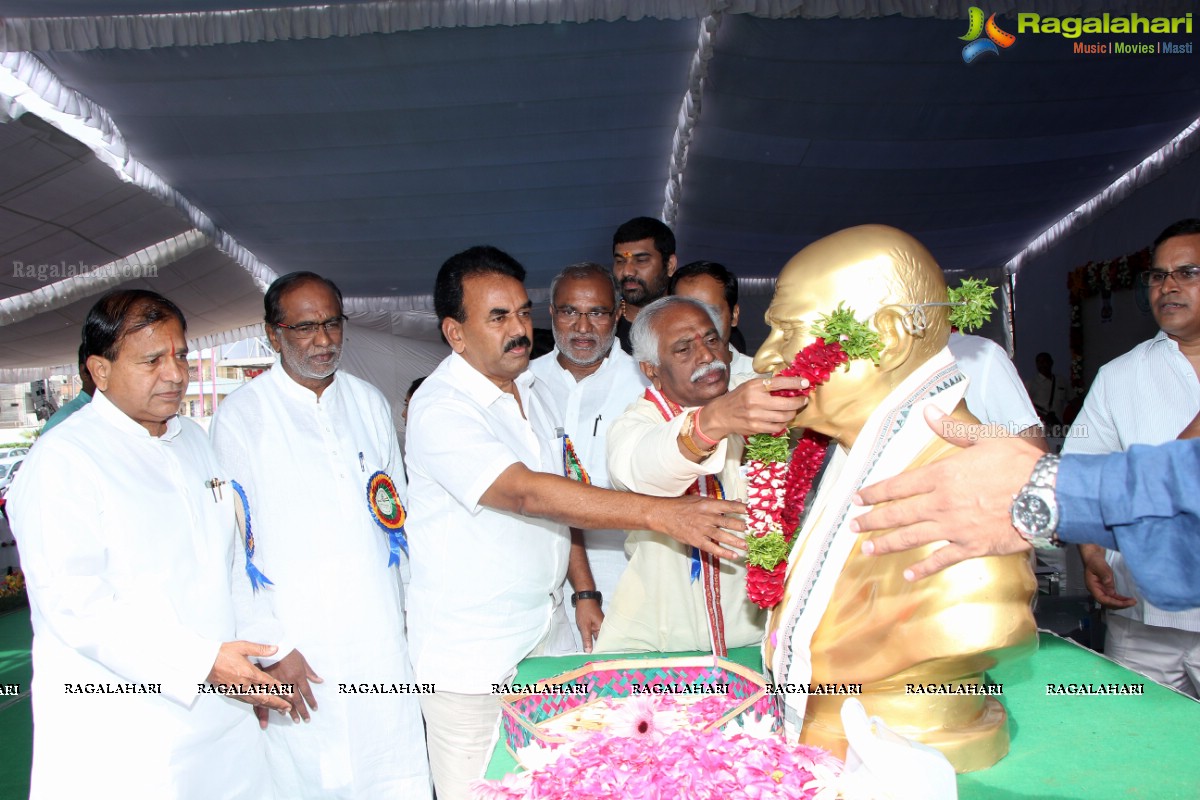 Gandhi Jayanthi Celebrated as Khadi Day at People's Plaza, Hyderabad