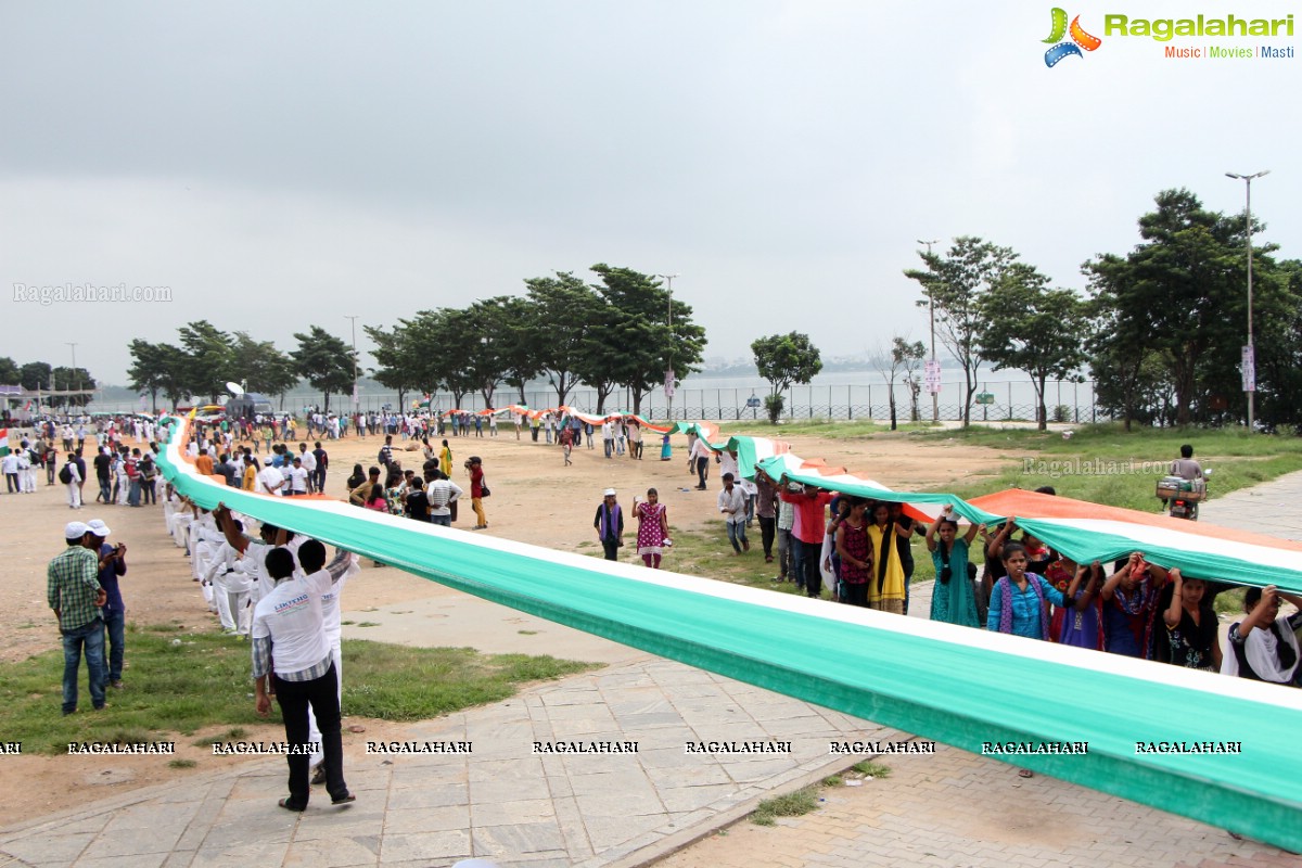 Gandhi Jayanthi Celebrated as Khadi Day at People's Plaza, Hyderabad