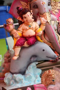 Hyderabad Ganesh Idols 2015