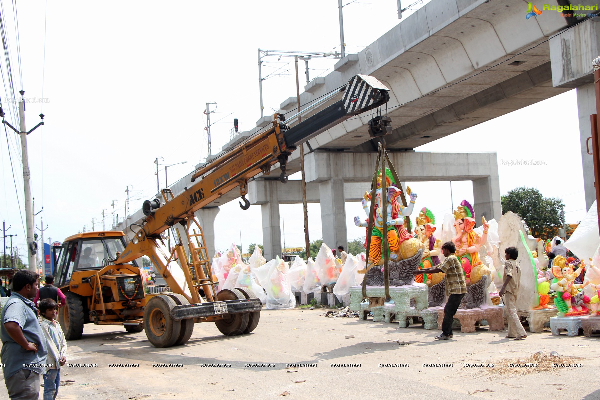 Hyderabad Ganesh Idols 2015 (High Definition)