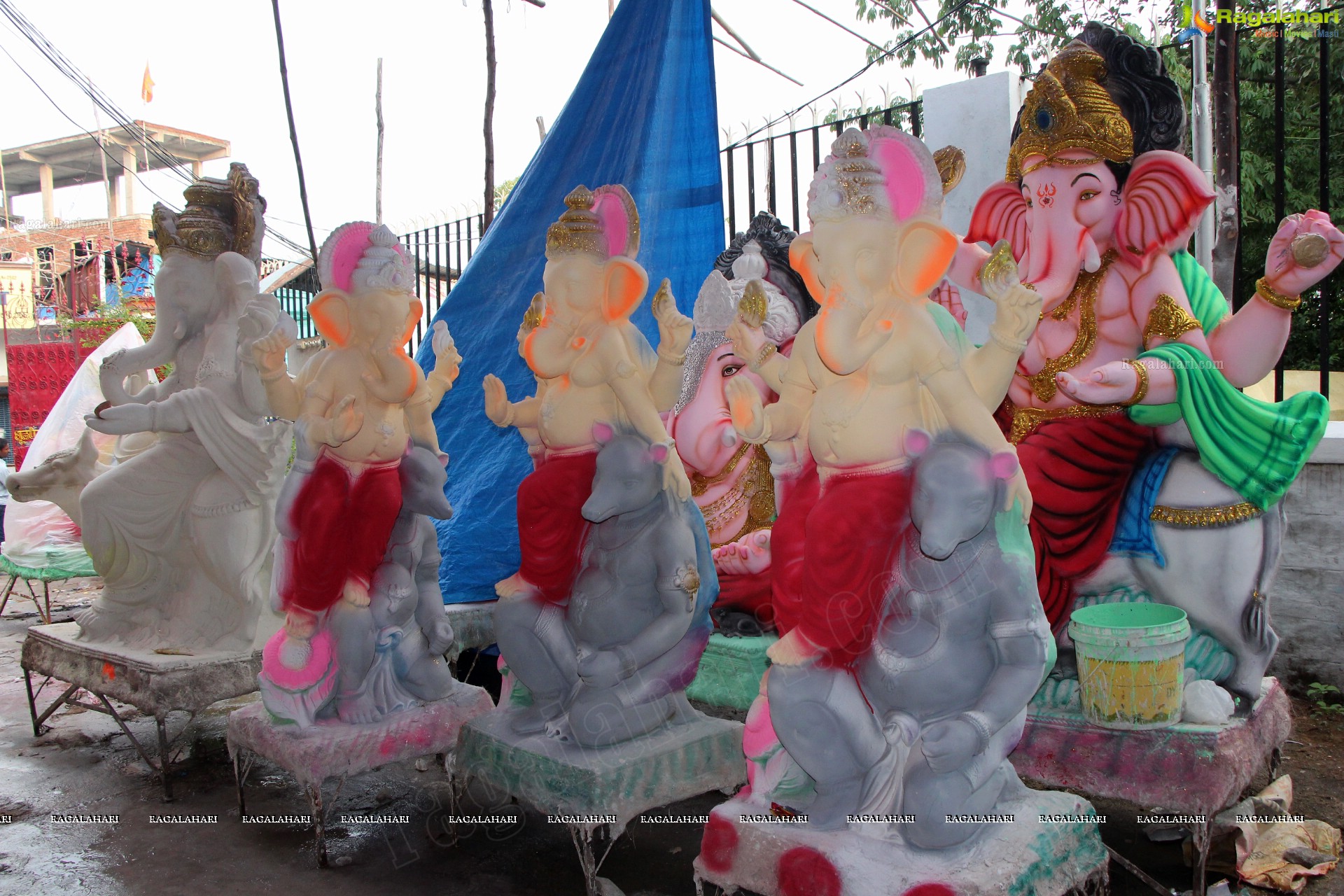 Hyderabad Ganesh Idols 2015 (High Definition)