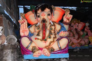 Hyderabad Ganesh Idols 2015