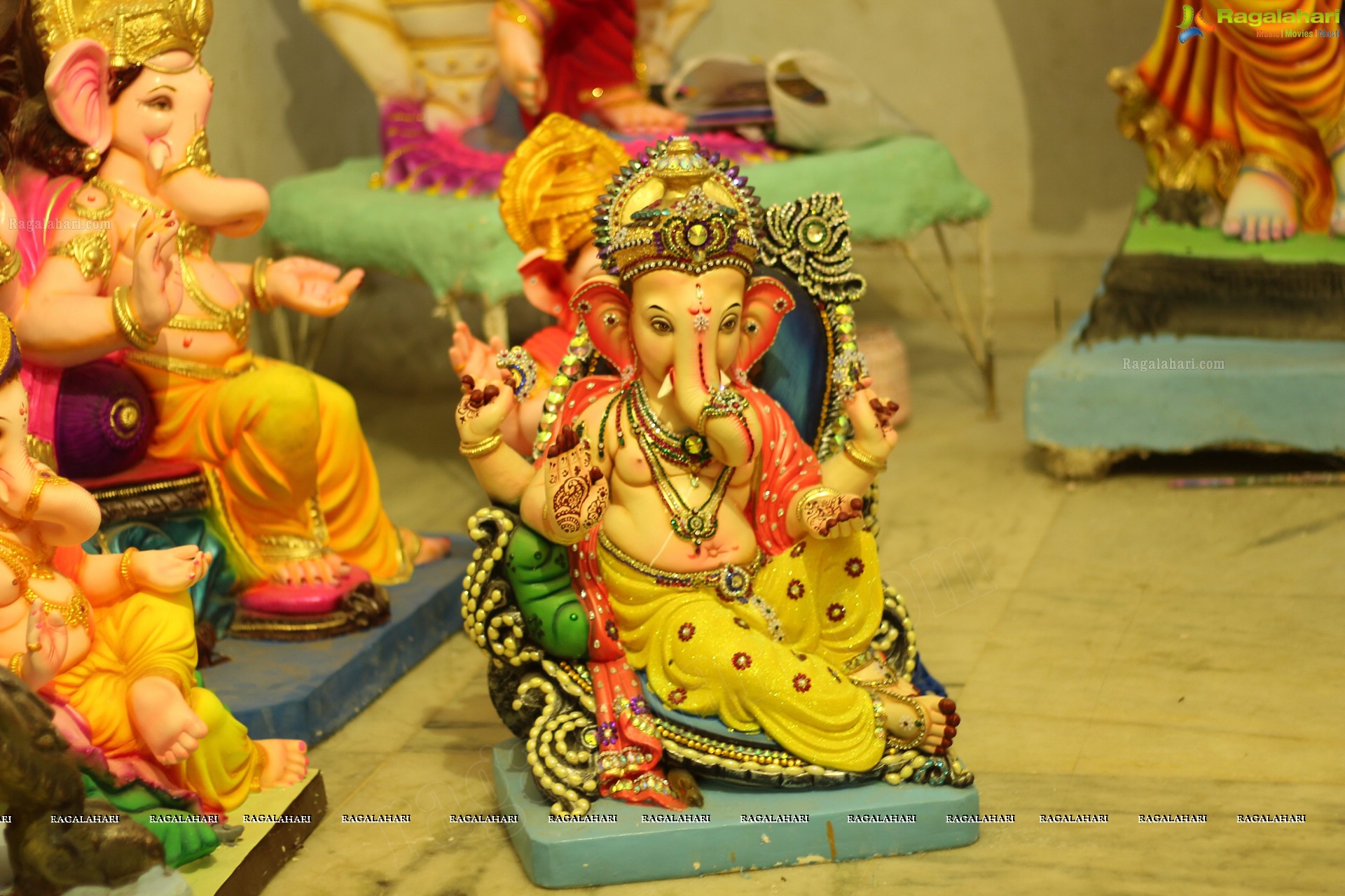 Hyderabad Ganesh Idols 2015 (High Definition)