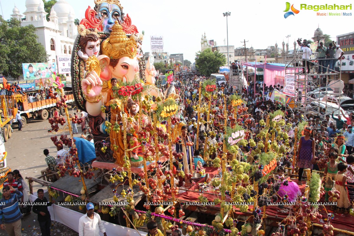 Hyderabad Ganesh Nimajjanam 2015