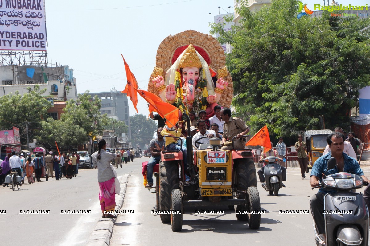 Hyderabad Ganesh Nimajjanam 2015