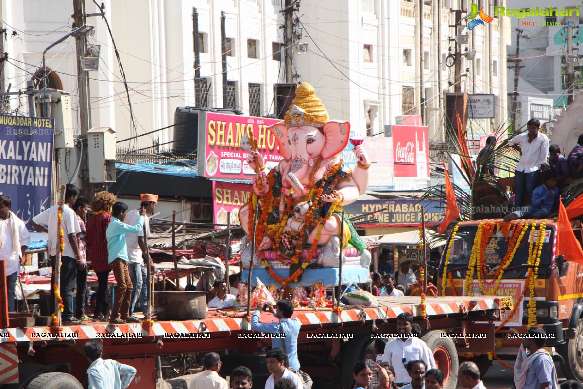 Hyderabad Ganesh Nimajjanam 2015