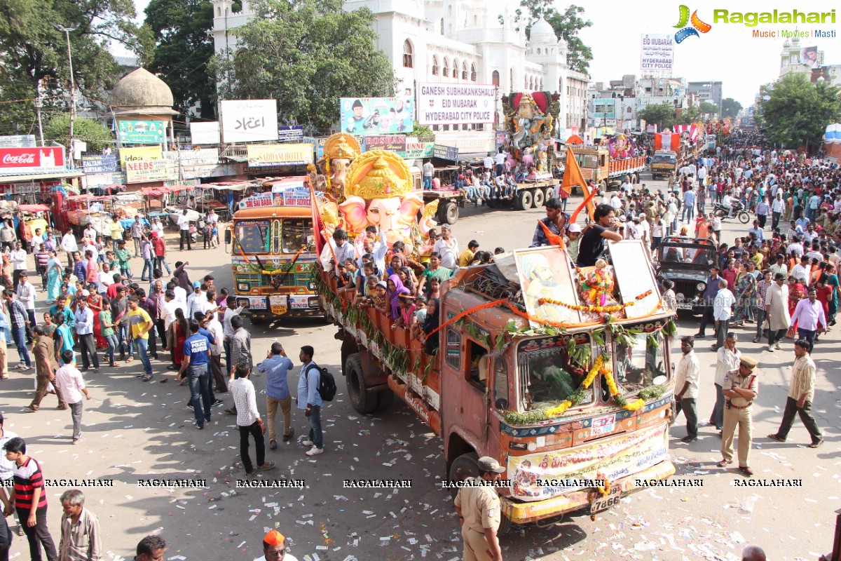 Hyderabad Ganesh Nimajjanam 2015