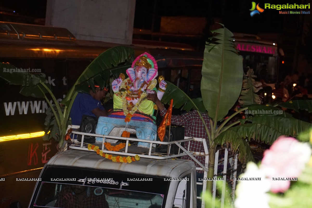 Ganesh Immersion Celebrations 2015 at Tank Bund, Hyderabad