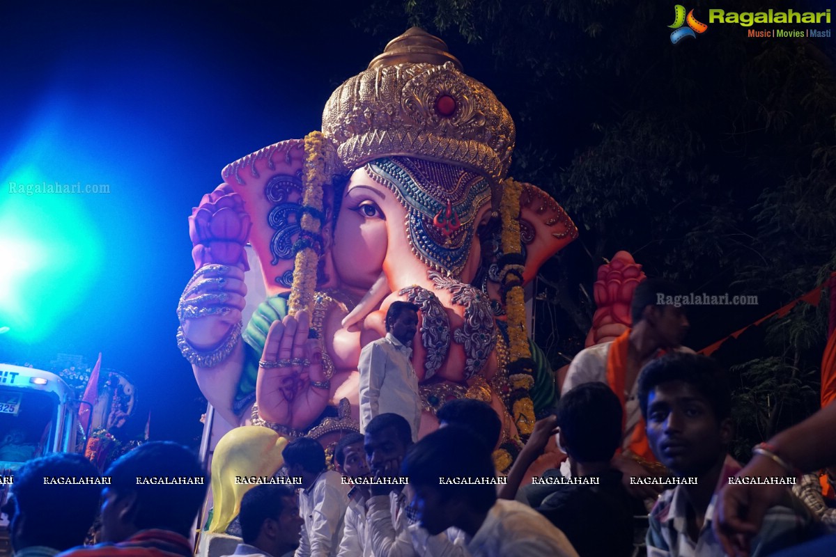 Ganesh Immersion Celebrations 2015 at Tank Bund, Hyderabad