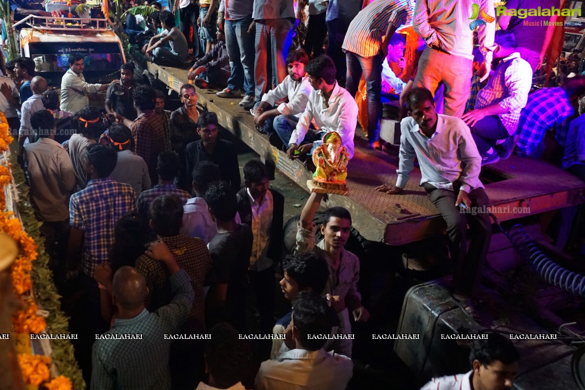 Ganesh Immersion Celebrations 2015 at Tank Bund, Hyderabad