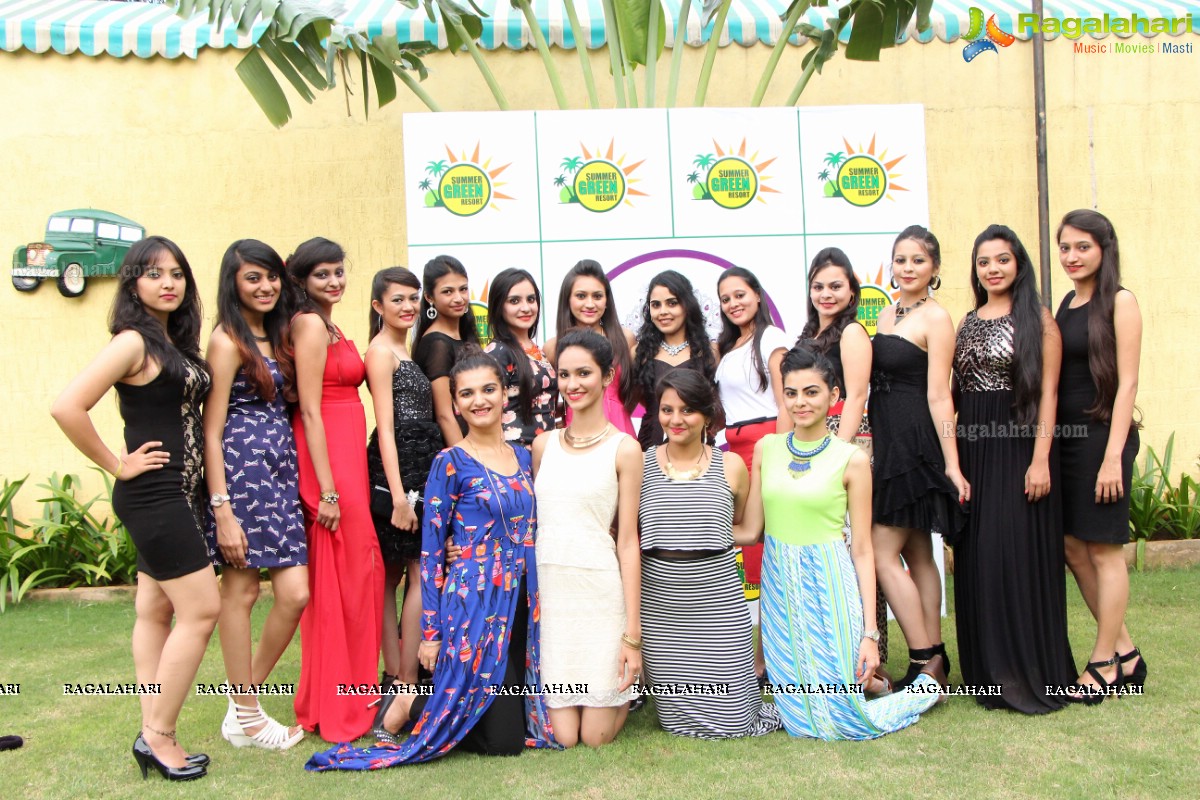Miss and Mrs Gujarati India 2015 Grooming Session at Summer Green Resorts