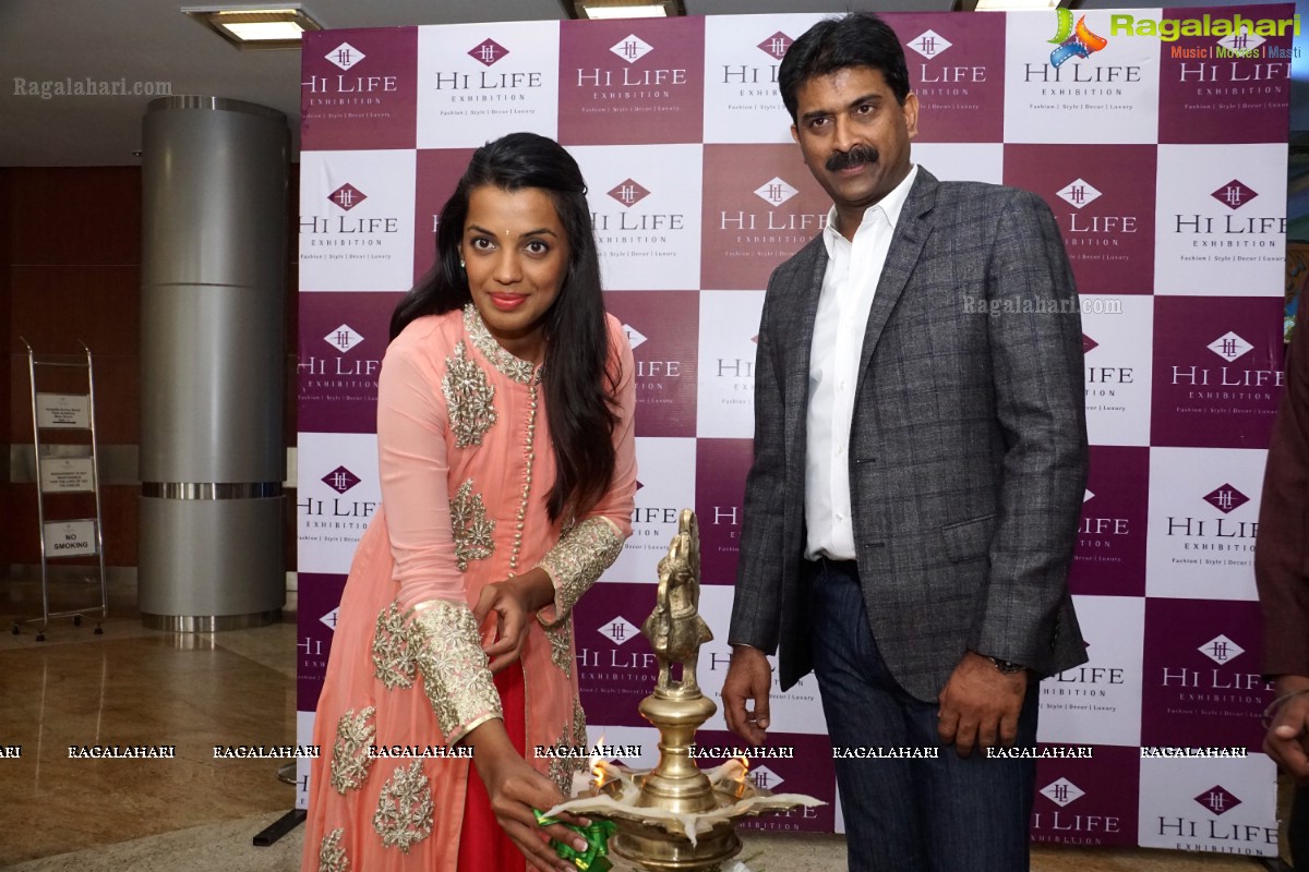 Mugdha Godse launches Hi Life Luxury Designer Exhibition in Hyderabad