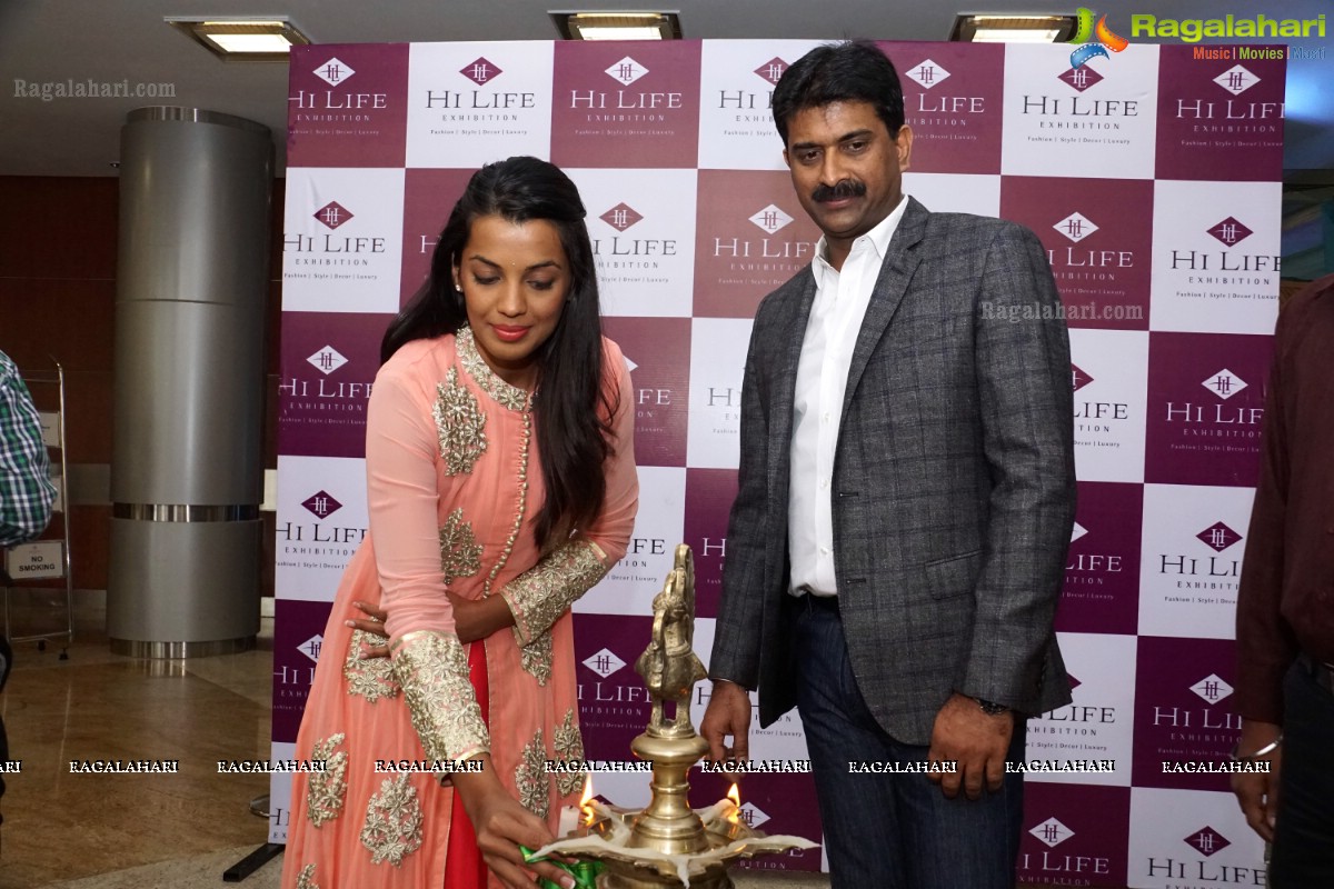 Mugdha Godse launches Hi Life Luxury Designer Exhibition in Hyderabad