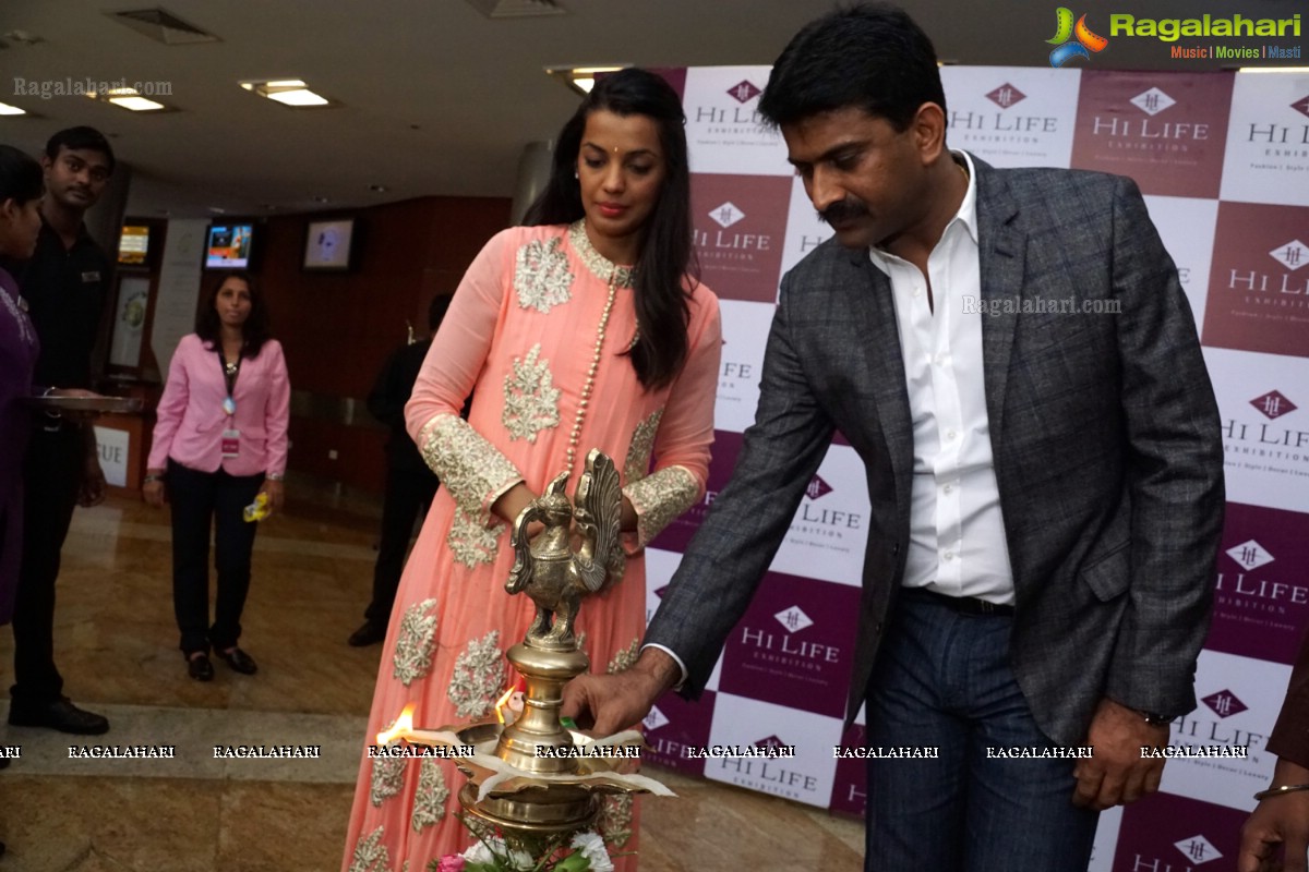 Mugdha Godse launches Hi Life Luxury Designer Exhibition in Hyderabad