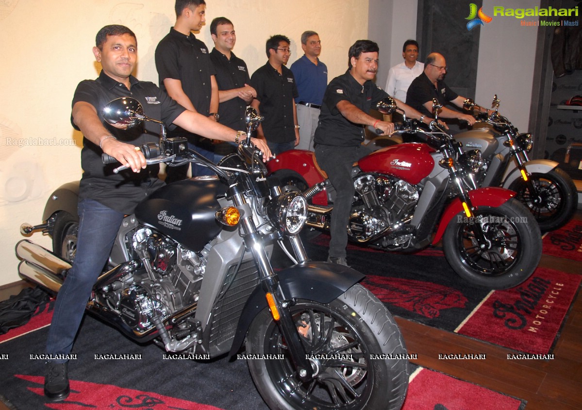 Indian Motorcycle Showroom Launch in Hyderabad