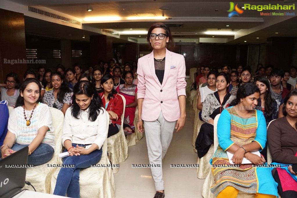 Star Bollywood Fashion Stylist Moet Brar at INIFD - Himayatnagar Orientation Program