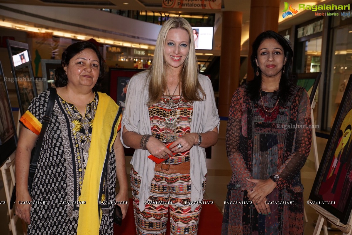 Namrata Shirodkar inaugurates Atrium Galleria - An Art Exhibition by Mr Rangoli Garg at Inorbit Mall, Hyderabad