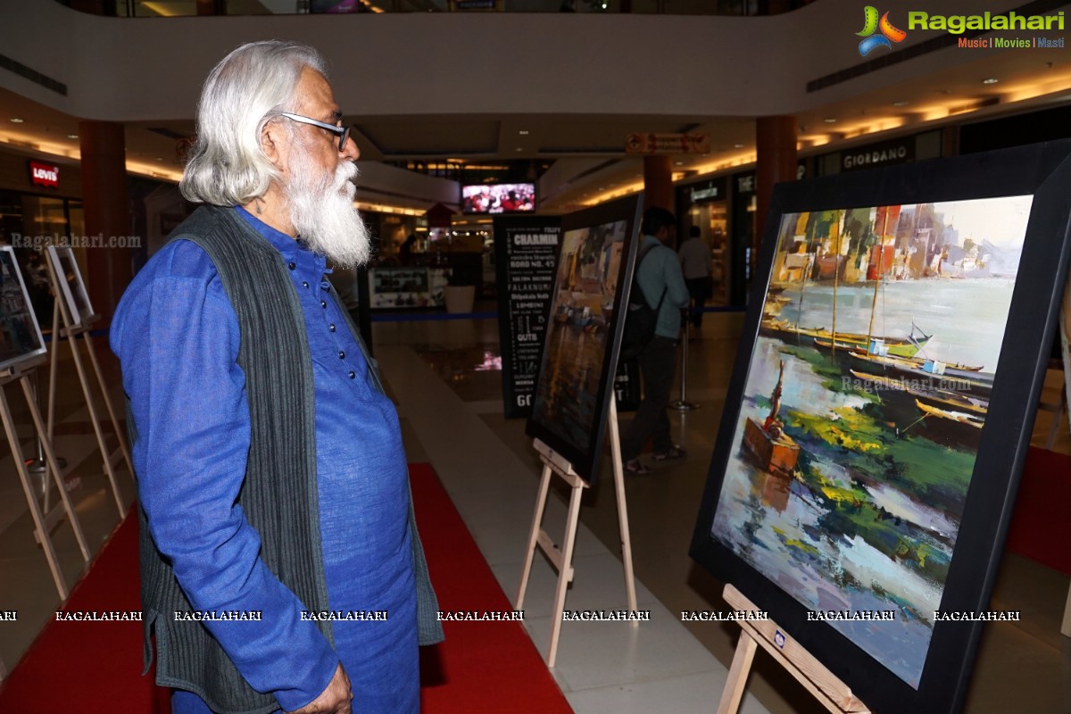 Namrata Shirodkar inaugurates Atrium Galleria - An Art Exhibition by Mr Rangoli Garg at Inorbit Mall, Hyderabad