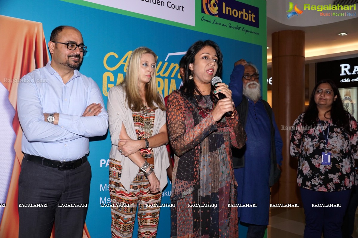 Namrata Shirodkar inaugurates Atrium Galleria - An Art Exhibition by Mr Rangoli Garg at Inorbit Mall, Hyderabad