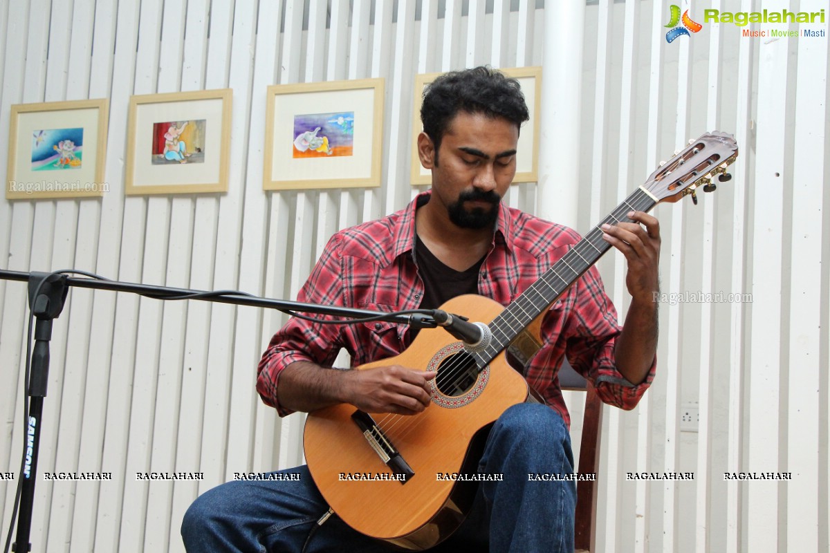 Akram ul Haq's Soup Tunes and Salad Strings at The Gallery Cafe