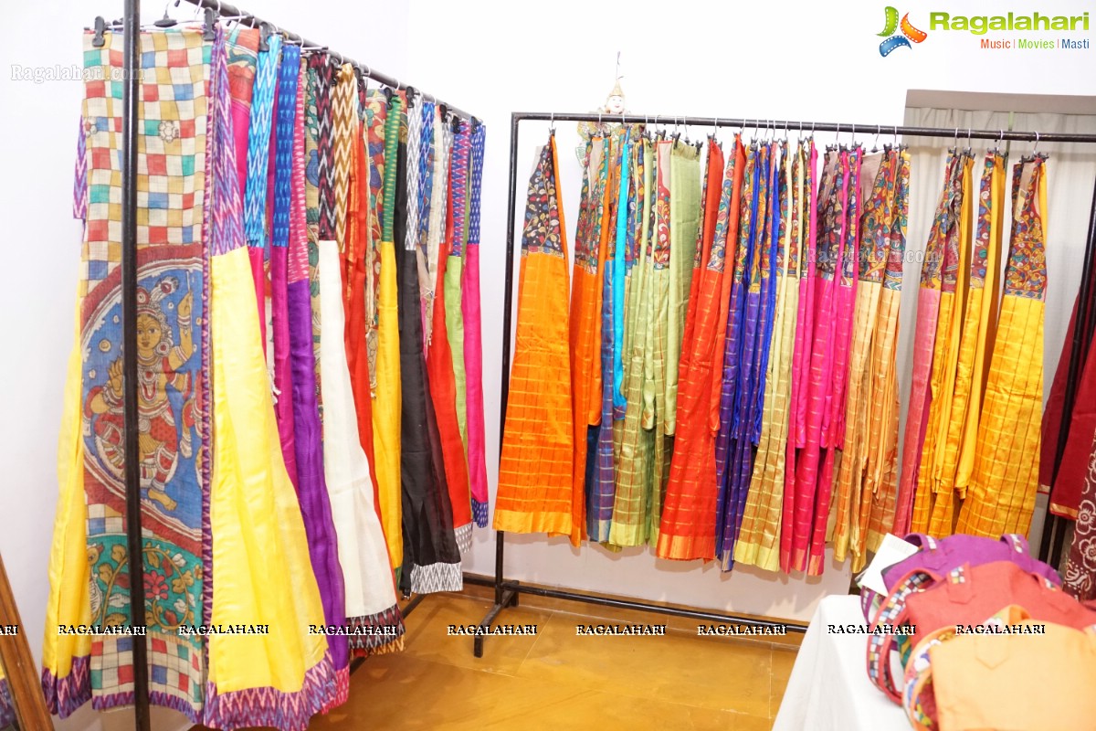 Kalamkari Luxury Collections Exhibition at Saptaparni, Hyderabad