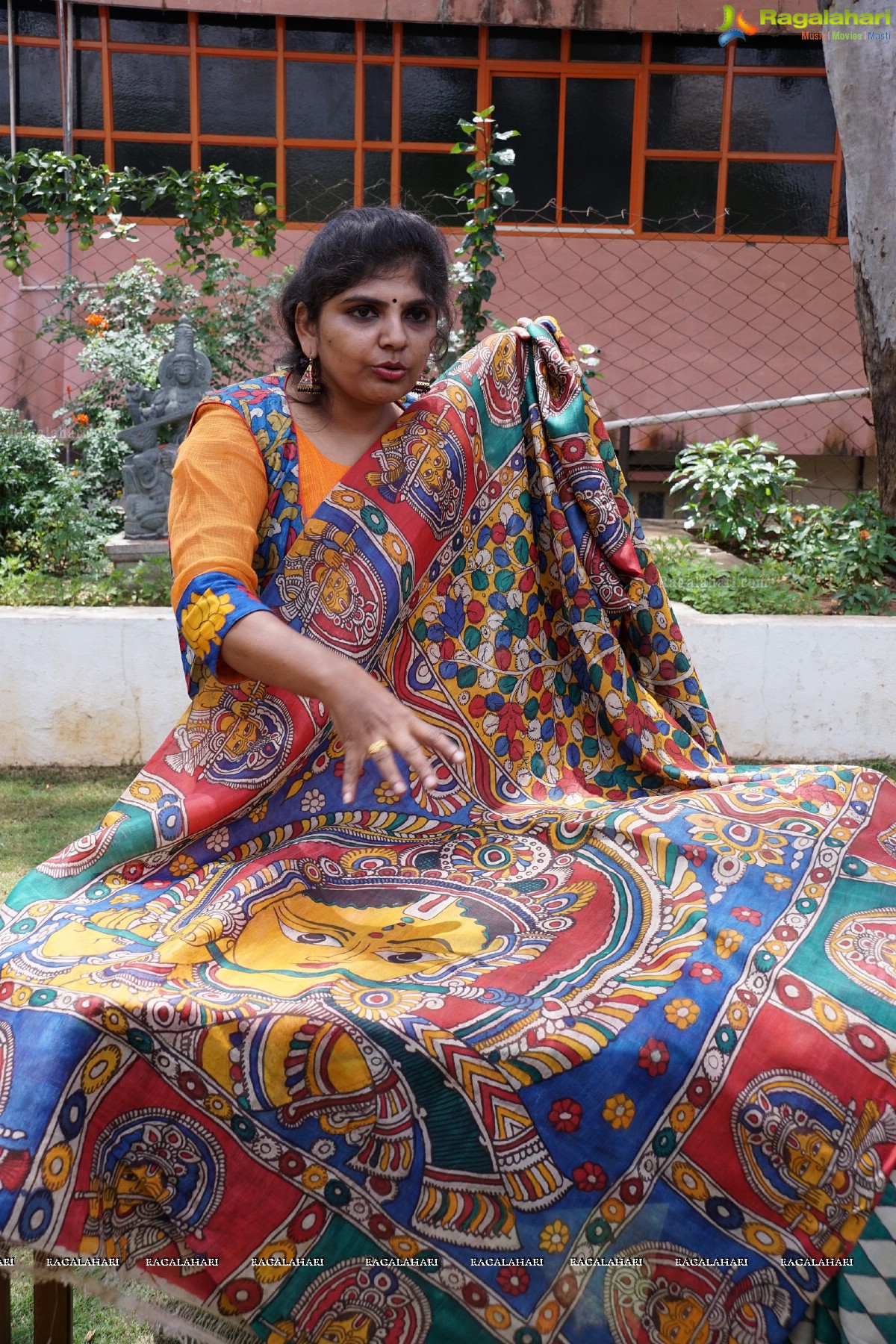 Kalamkari Luxury Collections Exhibition at Saptaparni, Hyderabad