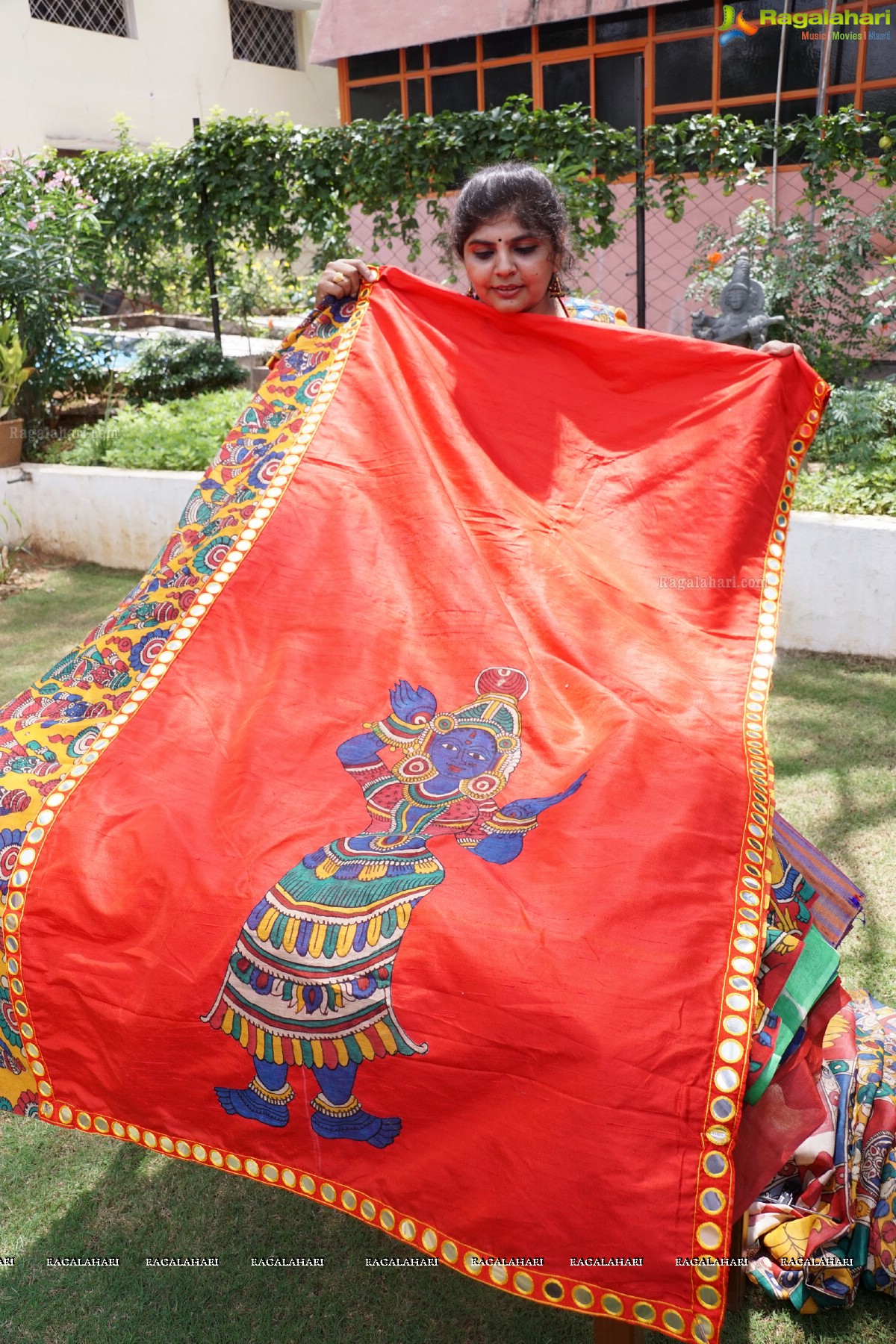 Kalamkari Luxury Collections Exhibition at Saptaparni, Hyderabad