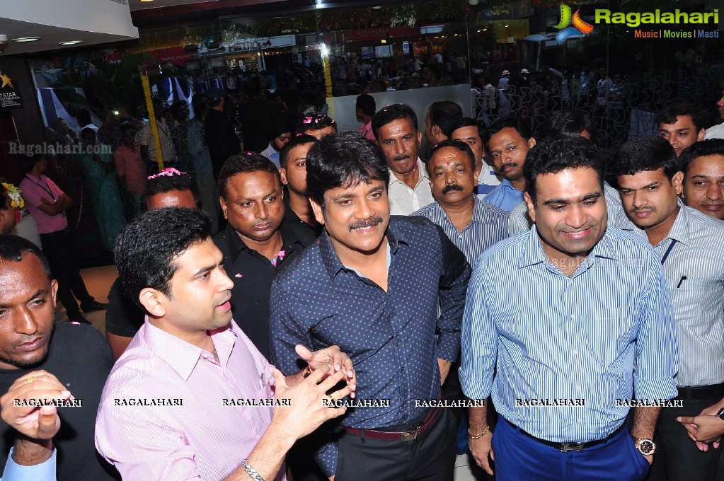 Nagarjuna launches Kalyan Jewellers at Punjagutta, Hyderabad