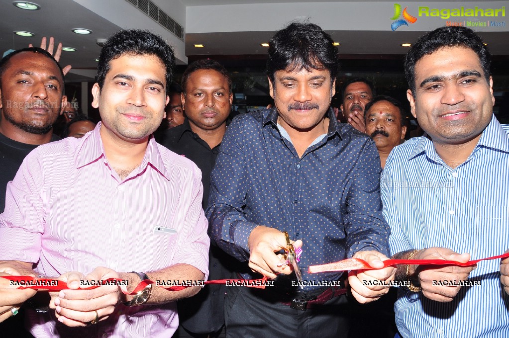 Nagarjuna launches Kalyan Jewellers at Punjagutta, Hyderabad