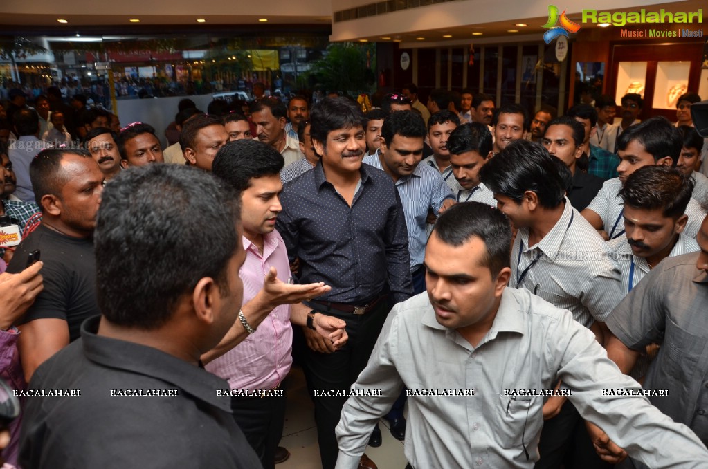 Nagarjuna launches Kalyan Jewellers at Punjagutta, Hyderabad