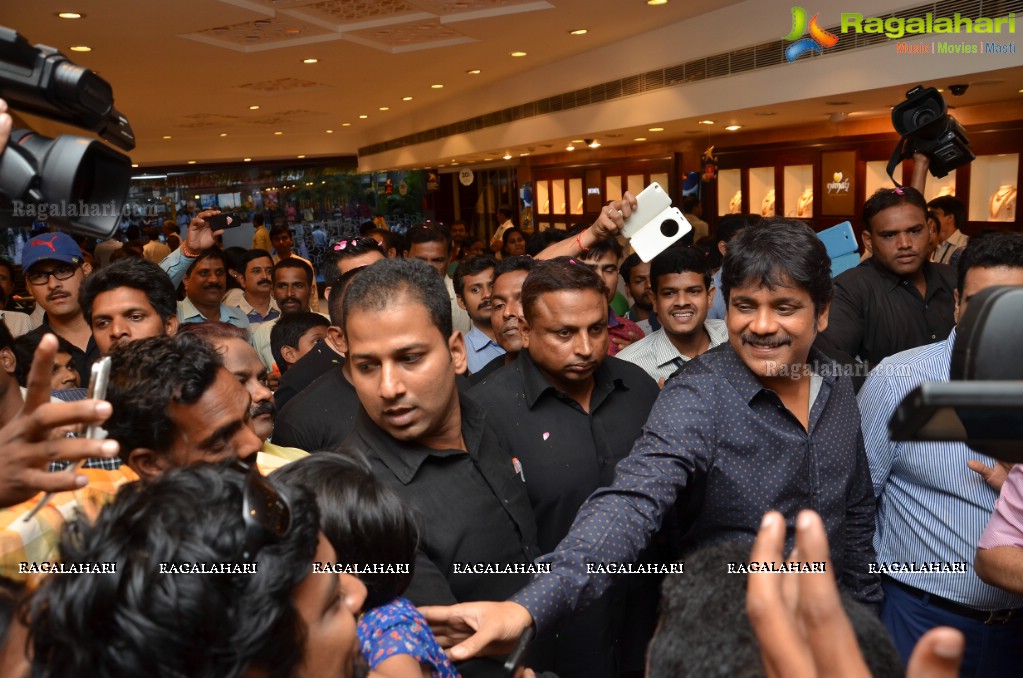 Nagarjuna launches Kalyan Jewellers at Punjagutta, Hyderabad