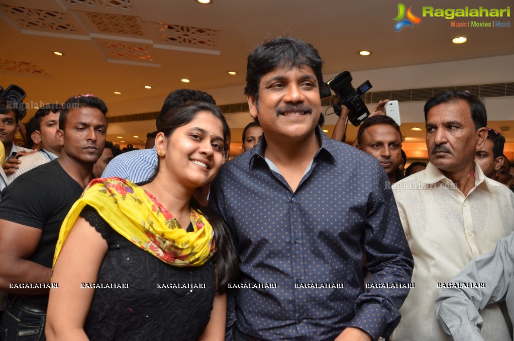 Nagarjuna launches Kalyan Jewellers at Punjagutta, Hyderabad