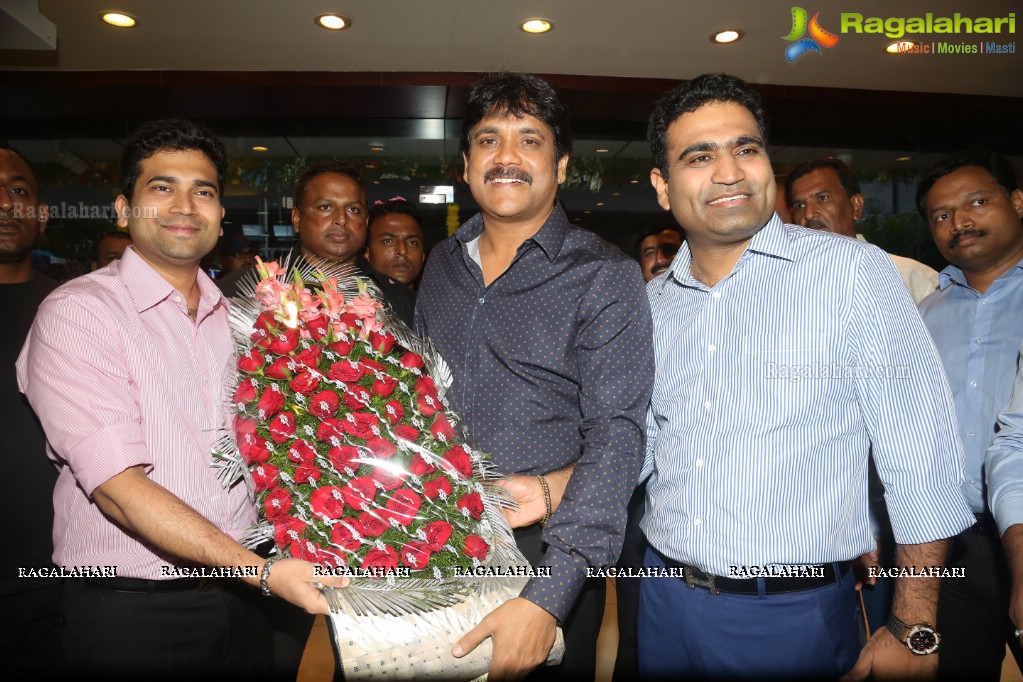 Nagarjuna launches Kalyan Jewellers at Punjagutta, Hyderabad