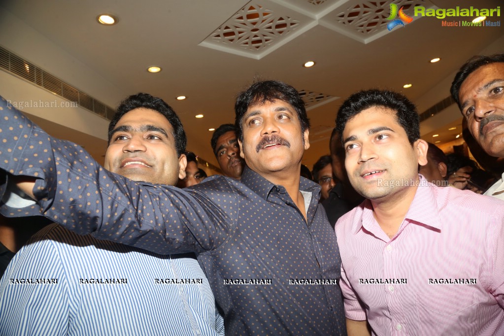 Nagarjuna launches Kalyan Jewellers at Punjagutta, Hyderabad