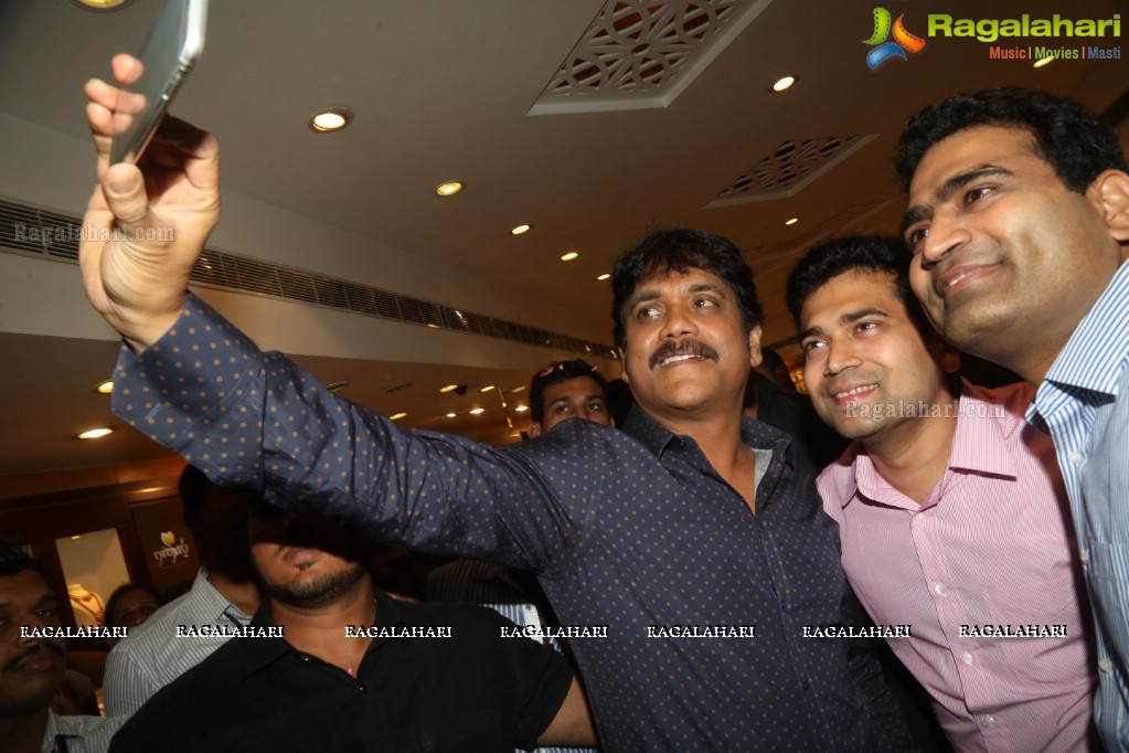 Nagarjuna launches Kalyan Jewellers at Punjagutta, Hyderabad