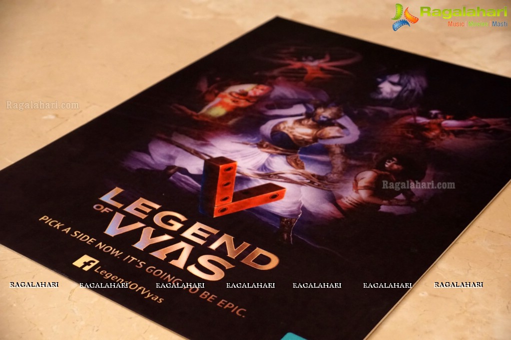 Launch of Legend of Vyas by Vansh Games at Hotel Marigold, Hyderabad