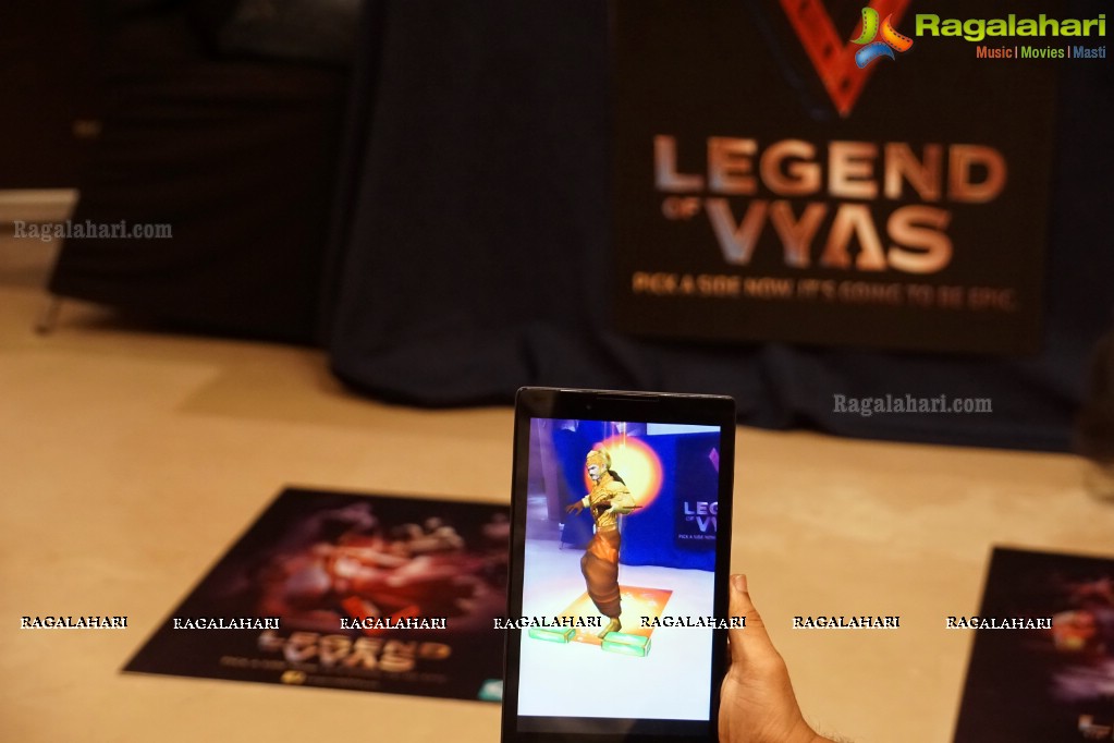 Launch of Legend of Vyas by Vansh Games at Hotel Marigold, Hyderabad