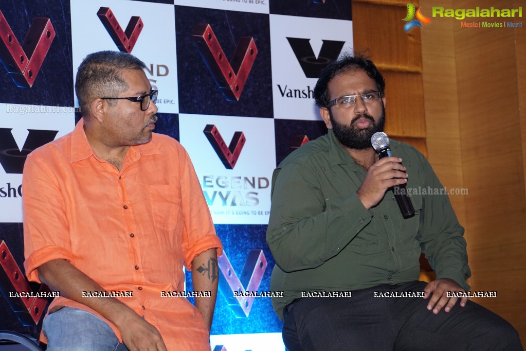 Launch of Legend of Vyas by Vansh Games at Hotel Marigold, Hyderabad