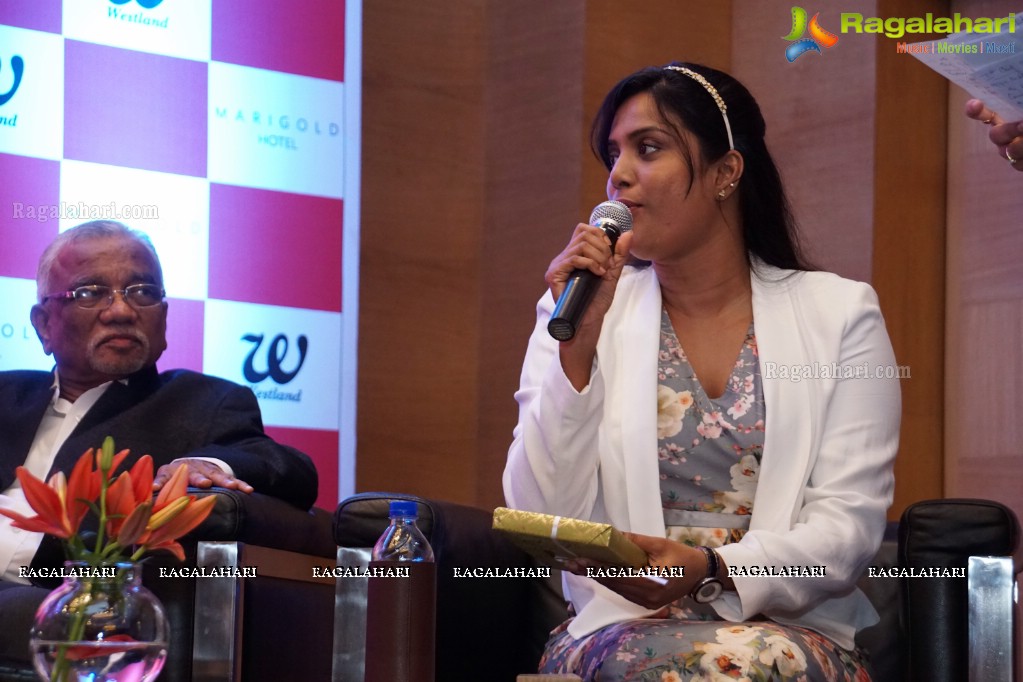 Living Legends, Learning Lessons Book Launch at Marigold Hotel, Hyderabad