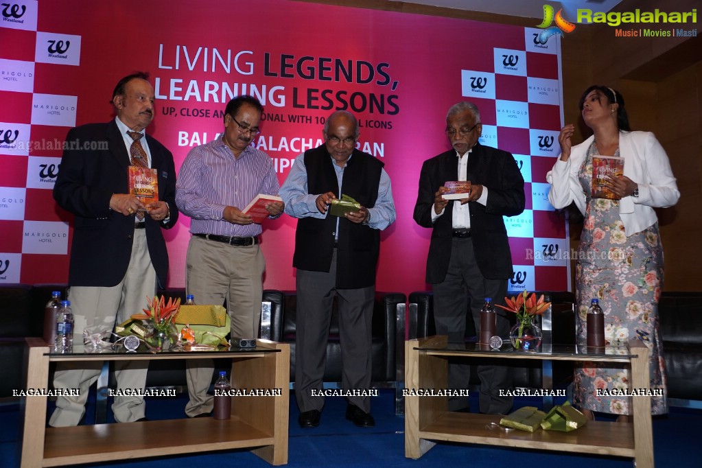 Living Legends, Learning Lessons Book Launch at Marigold Hotel, Hyderabad