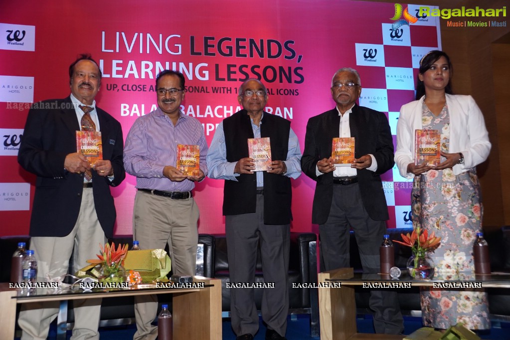 Living Legends, Learning Lessons Book Launch at Marigold Hotel, Hyderabad