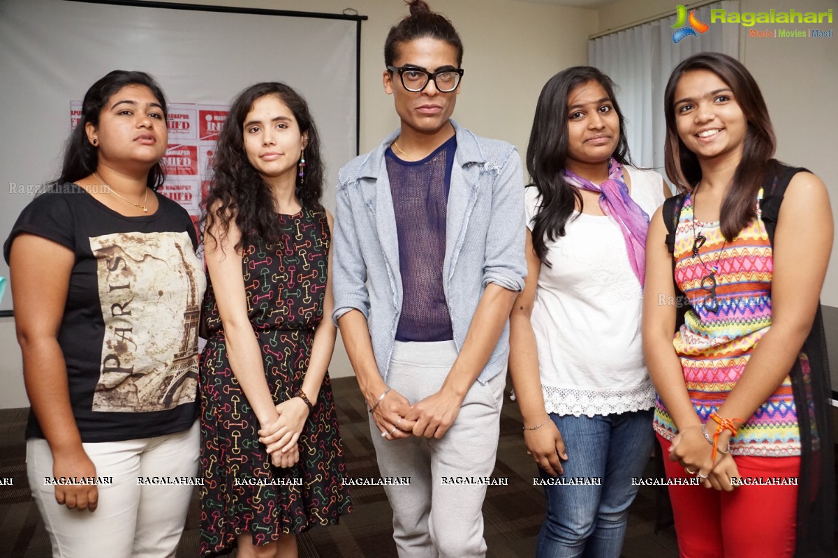 Star Bollywood Fashion Stylist Moet Brar at INIFD - Madhapur Orientation Program