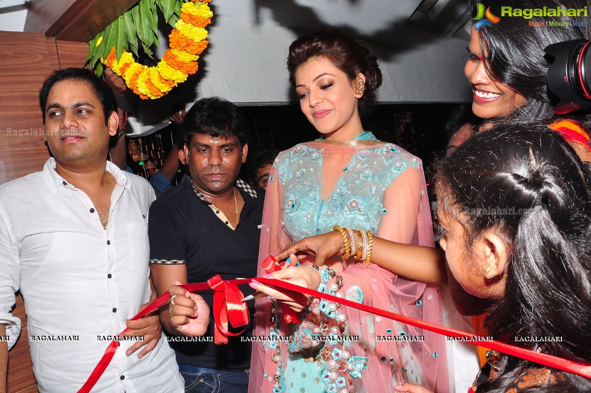 Grand Launch of Mugdha Art Studio by Kajal Aggarwal in Hyderabad