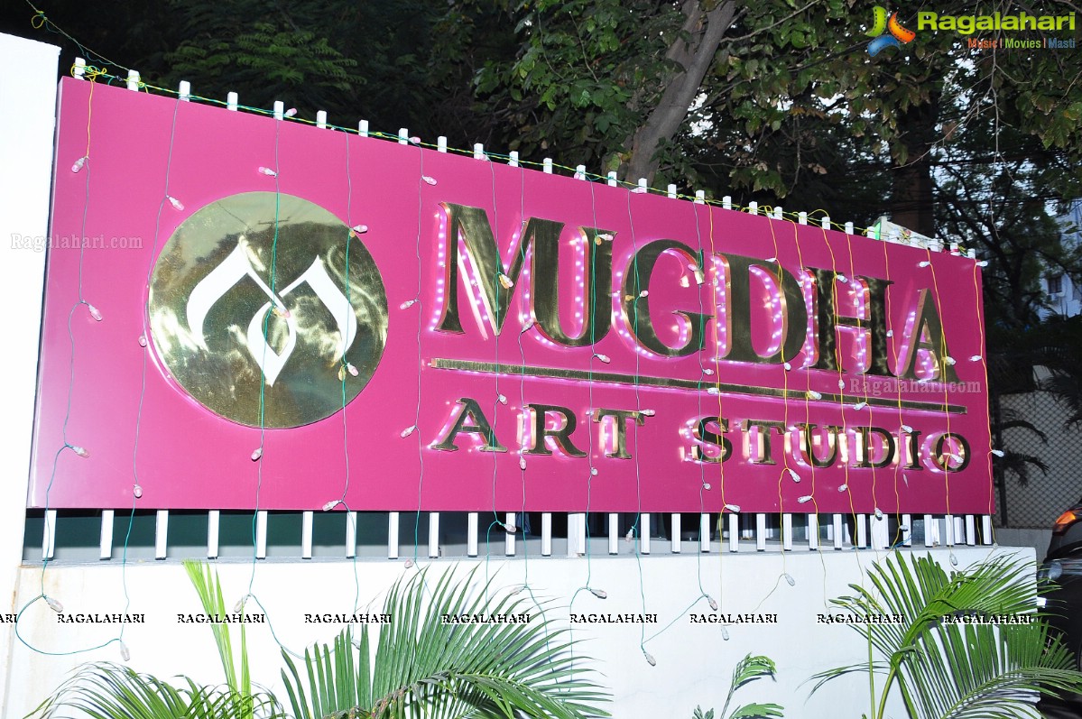 Grand Launch of Mugdha Art Studio by Kajal Aggarwal in Hyderabad