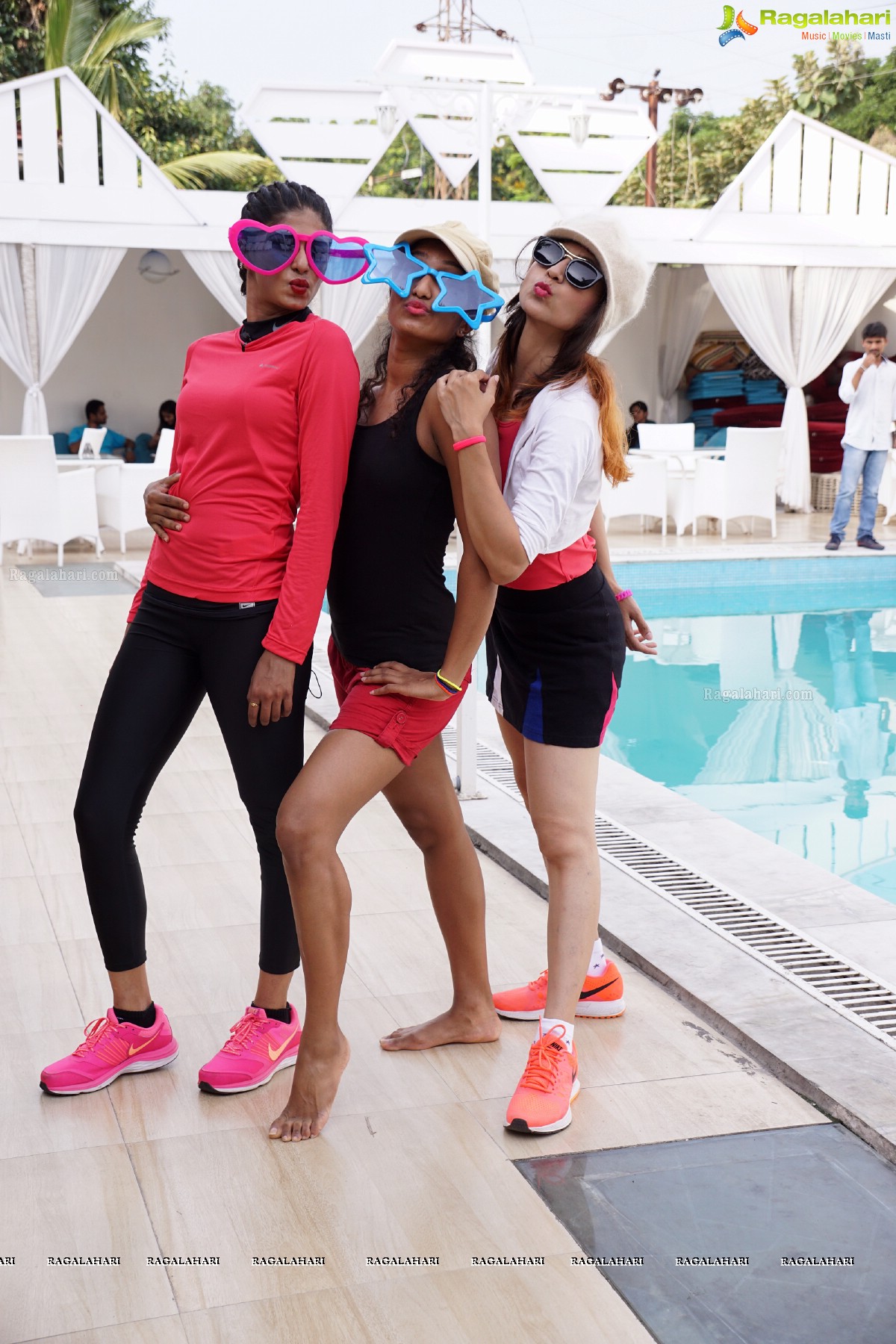 Naughty 90's Aqua Zumba Pool Party by Abhimanika Tavi at Water, Hyderabad