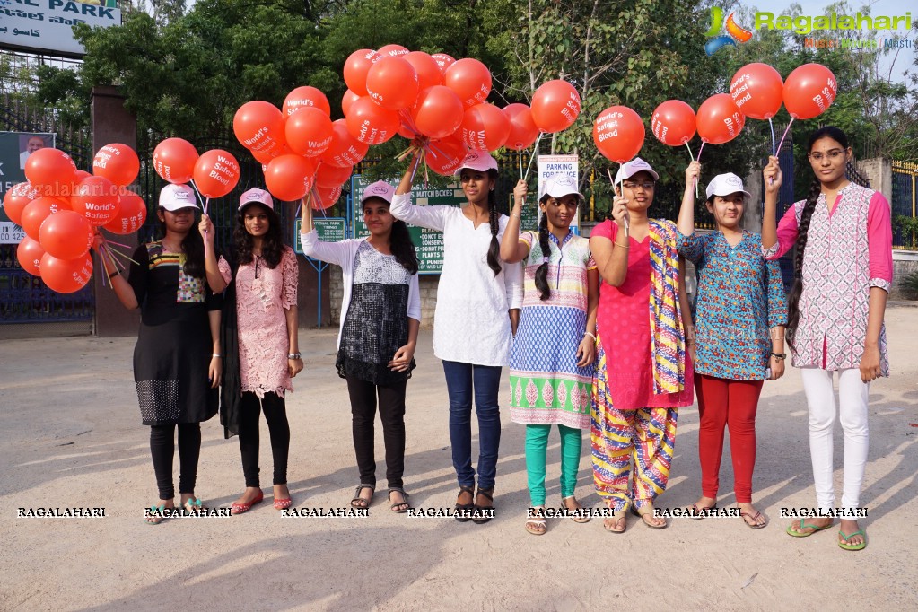 NTR Trust' Awareness Walk on Blood Safety in Association with Roche Diagnostics, Hyderabad