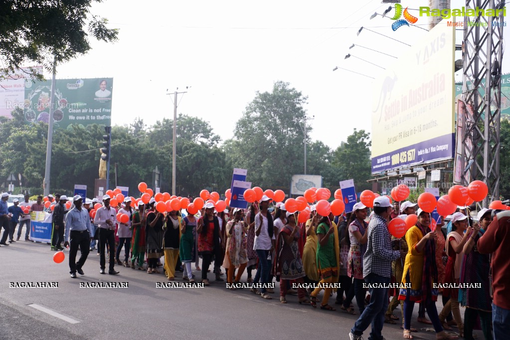 NTR Trust' Awareness Walk on Blood Safety in Association with Roche Diagnostics, Hyderabad